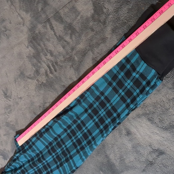 VICTORIA'S SECRET Thermal Long Pajama Set Green Buffalo Check NWT Sz Small - Picture 12 of 12